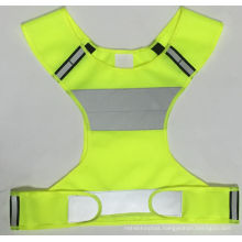 Reflective Cycling Vest, Made of 120GSM Knigtting Fabric